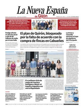 Cover of La Nueva Espana (Gijon)