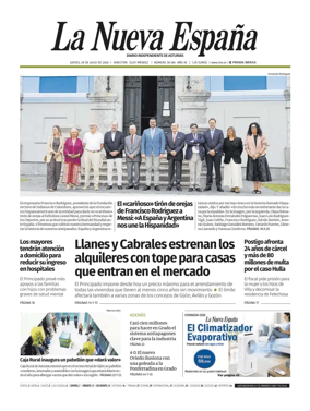 Cover of La Nueva Espana (Oriente)