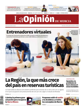 Cover of La Opinion de Murcia