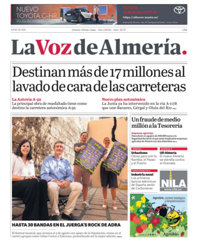 Cover of La Voz de Almeria