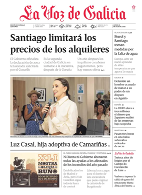 Cover of La Voz de Galicia (Carballo)