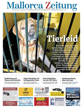 Cover of Mallorca Zeitung