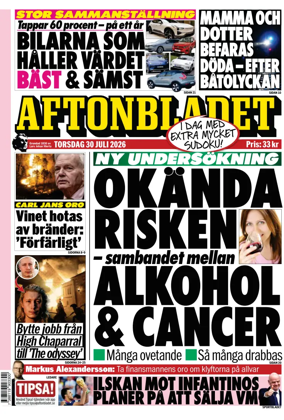 Cover of Aftonbladet