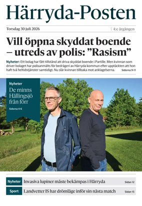 Cover of Harryda-Posten