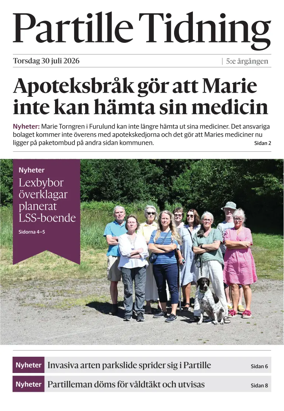 Cover of Partille Tidning
