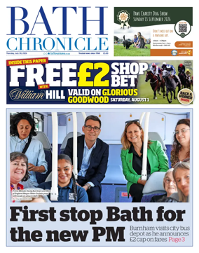 Cover of Bath Chronicle