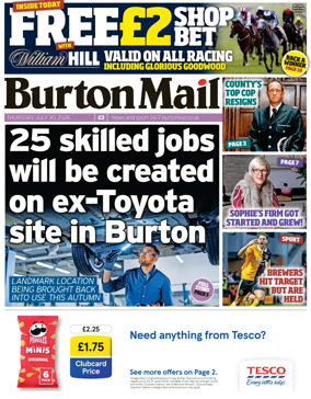 Cover of Burton Mail