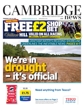 Cover of Cambridge News