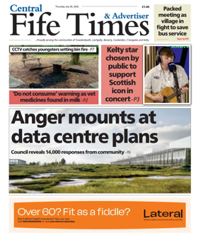 Cover of Central Fife Times