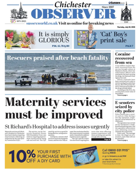 Cover of Chichester Observer