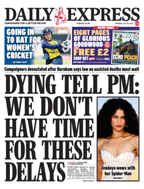 Cover of Daily Express