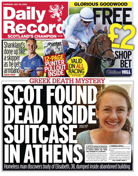Cover of Daily Record