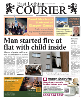 Cover of East Lothian Courier