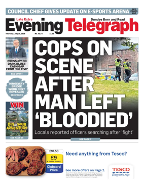 Cover of Evening Telegraph (First Edition)