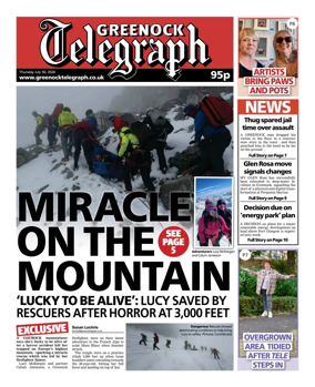 Cover of Greenock Telegraph