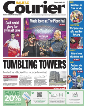 Cover of Halifax Courier
