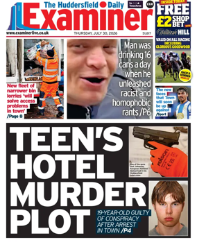 Cover of Huddersfield Daily Examiner