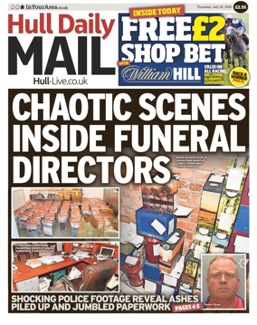Cover of Hull Daily Mail