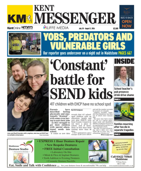 Cover of Kent Messenger Maidstone