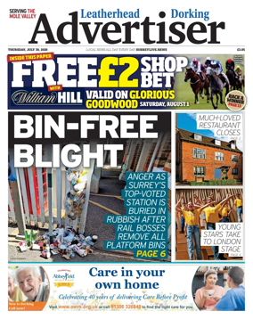 Cover of Leatherhead & Dorking Advertiser