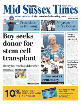Cover of Mid Sussex Times