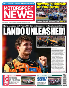 Cover of Motorsport News