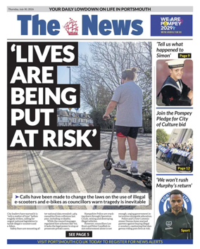 Cover of Portsmouth News