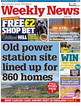 Cover of Runcorn & Widnes Weekly News