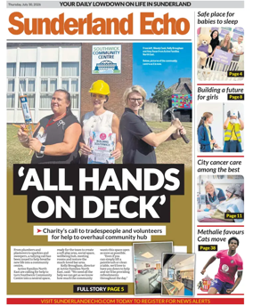 Cover of Sunderland Echo
