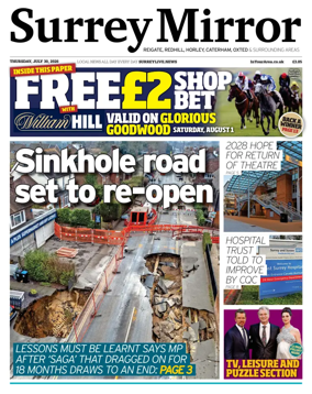 Cover of Surrey Mirror