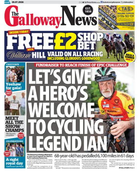 Cover of The Galloway News