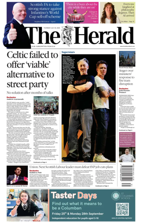 Cover of The Herald (Scotland)