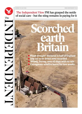 Cover of The Independent