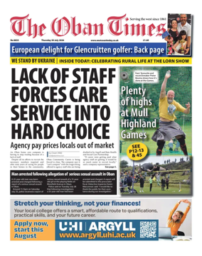 Cover of The Oban Times
