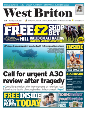 Cover of West Briton (Truro and Mid Cornwall)