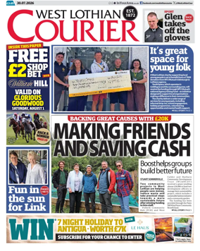 Cover of West Lothian Courier