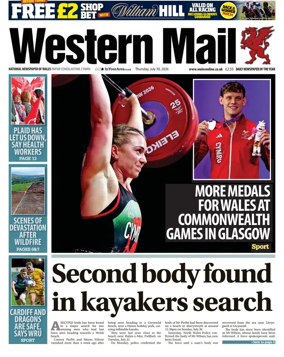 Cover of Western Mail