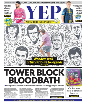 Cover of Yorkshire Evening Post