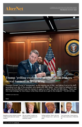 Cover of AlterNet