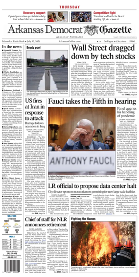 Cover of Arkansas Democrat-Gazette