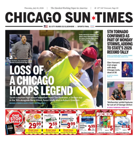 Cover of Chicago Sun-Times