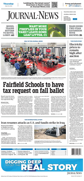 Cover of Hamilton Journal News