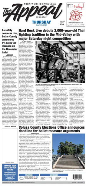 Cover of Marysville Appeal-Democrat