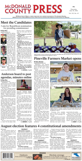Cover of McDonald County Press