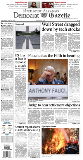 Cover of Northwest Arkansas Democrat-Gazette