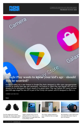 Cover of Phone Arena - Compiled Edition