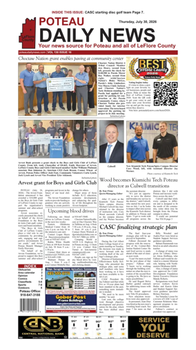 Cover of Poteau Daily News