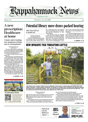 Cover of Rappahannock News