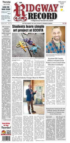 Cover of Ridgway Record