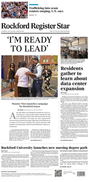 Cover of Rockford Register Star
